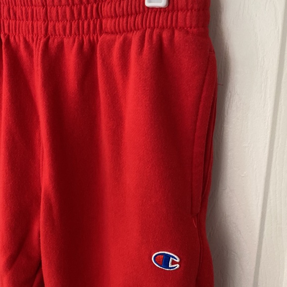 Champion Youth Medium Red/Navy Sweatpants - Picture 3 of 3